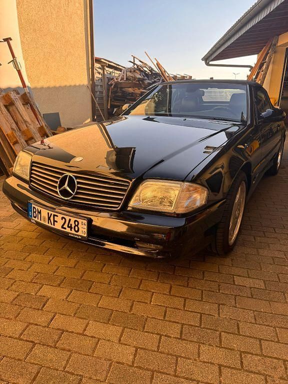 Schwarz Gebraucht 1999 Mercedes SL500 AMG Cabrio | 23.900 € (Fairer Preis) - Bild 1/4