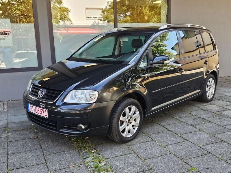 Gebraucht VW Touran Highline 116 PS (85 kW) 2004 Schwarz Van / Kleinbus