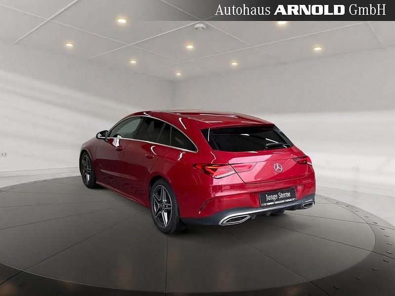 Gebraucht Mercedes CLA220 AMG line 190 PS (139 kW) 2020 Manufaktur patagonienrot (metallic) Limousine