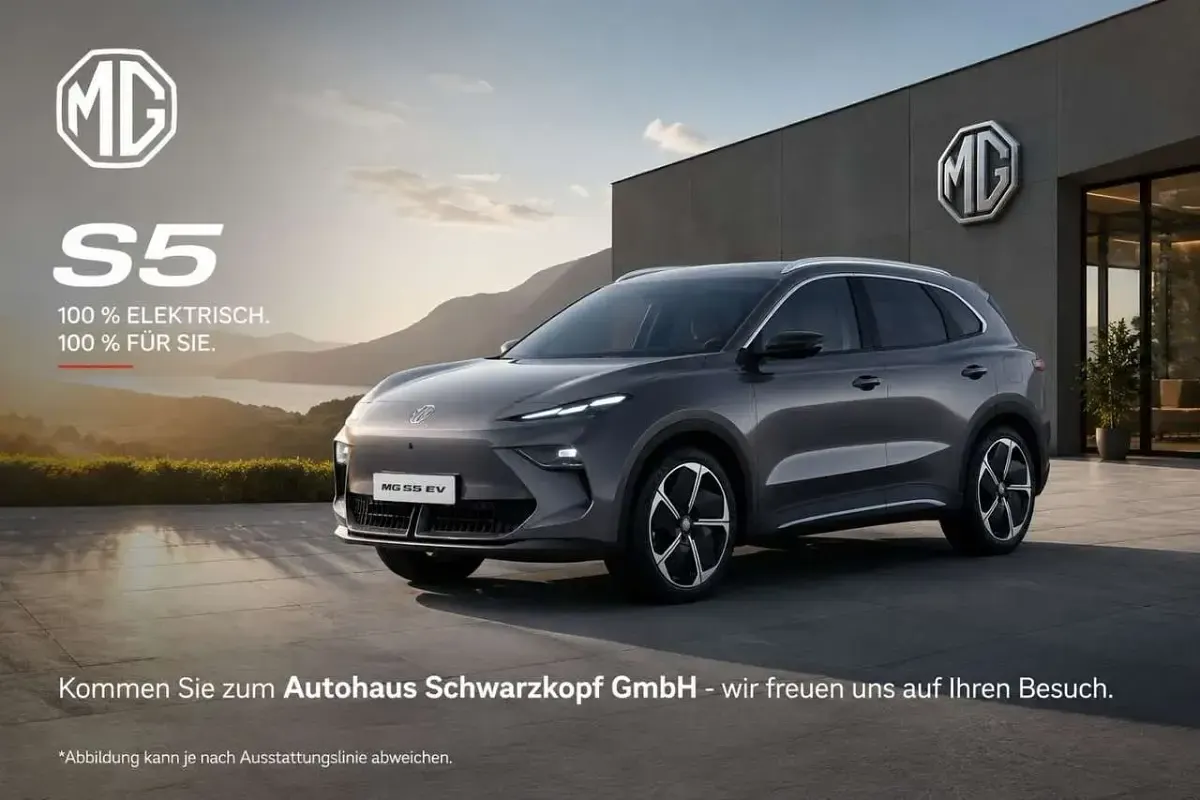 Neu MG MGS5 EV Luxury 169 kW (231 PS) 2026 Dover white SUV