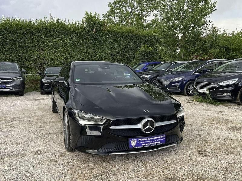 Schwarz Gebraucht 2021 Mercedes CLA220 Progressive Limousine | 23.949 € (Superpreis) - Bild 1/4