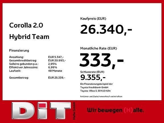 Gebraucht Toyota Corolla Team 196 PS (144 kW) 2023 Black mica