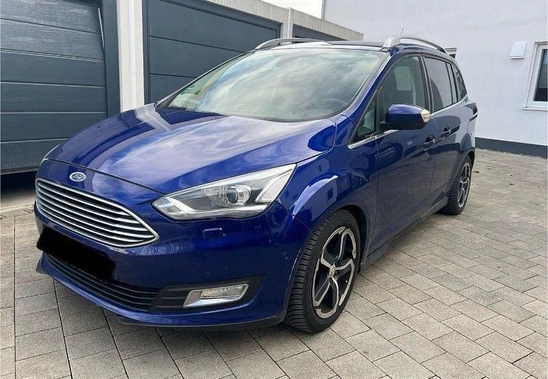 Gebraucht Ford Grand C-Max Titanium 150 PS (110 kW) 2016 Blau Van / Kleinbus