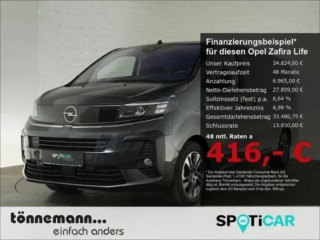 Gebraucht Opel Zafira Life Edition 177 PS (130 kW) 2024 Van / Kleinbus