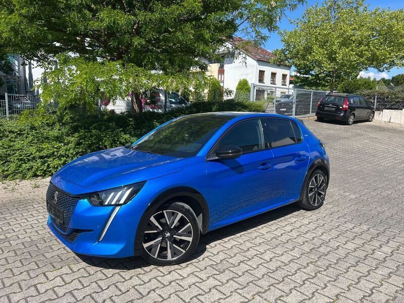 Blau Gebraucht 2020 Peugeot 208 Allure GT-Line Kleinwagen | 14.980 € (Fairer Preis) - Bild 1/4