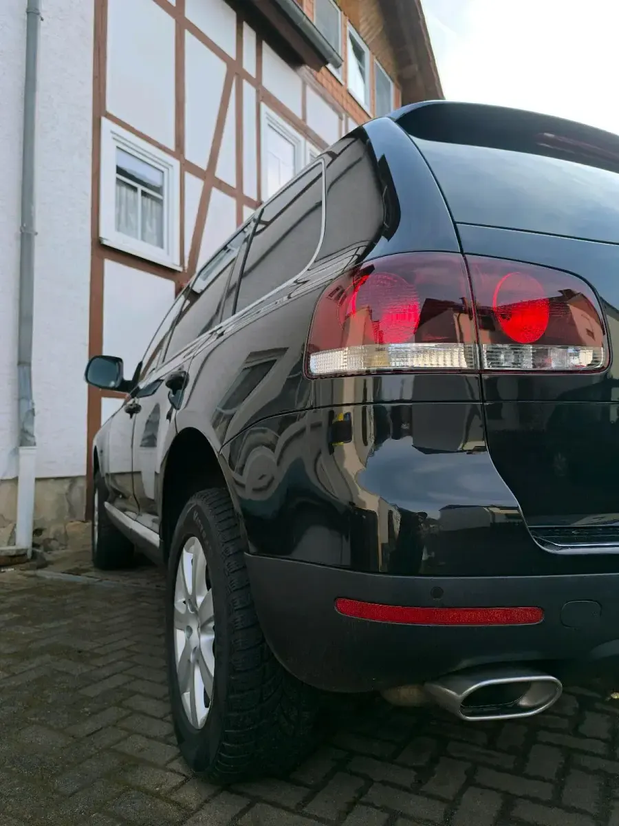 Gebraucht VW Touareg 239 PS (175 kW) 2008 Schwarz SUV