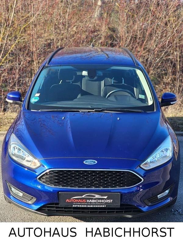 Gebraucht Ford Focus Business Edition 120 PS (88 kW) 2018 Blau Kombi
