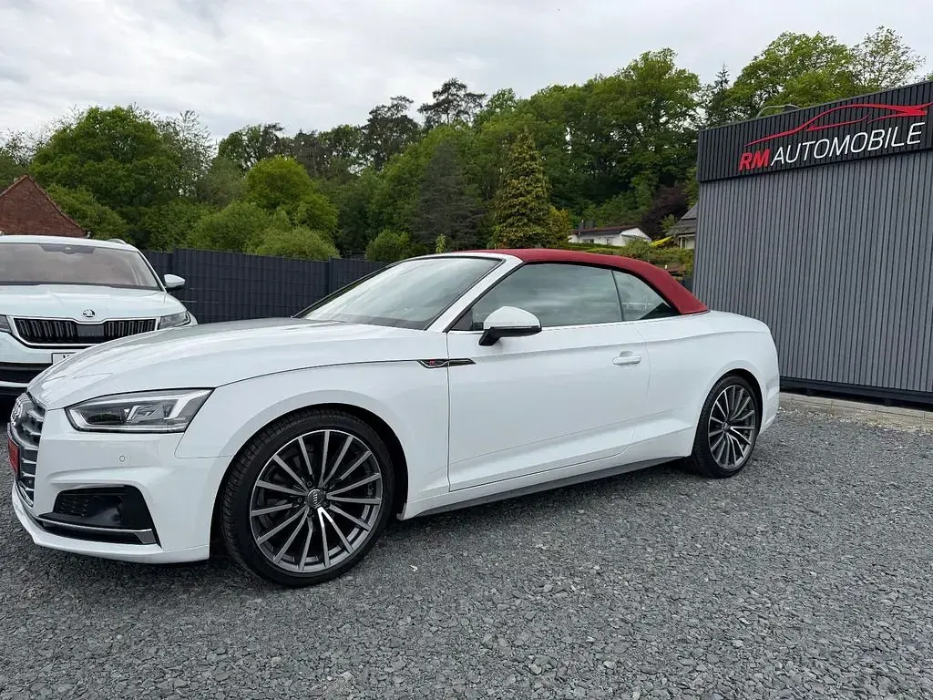 Usata Audi A5 Cabriolet S-Line 190 CV (139 kW) 2019 Bianco Cabrio