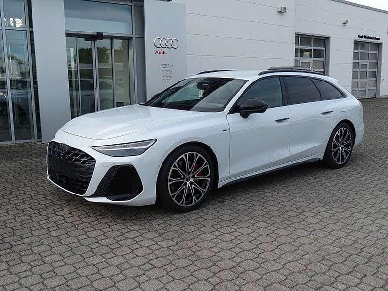 Neu Audi A6 S-Line 367 PS (269 kW) 2025 Gletscherweiß metallic Kombi