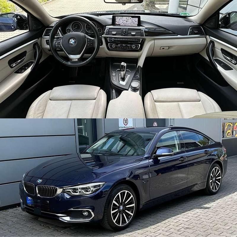 Tansanitblau metallic Gebraucht 2018 BMW 435 Gran Coupé Luxury Line Coupé | 26.100 € (Fairer Preis) - Bild 1/4