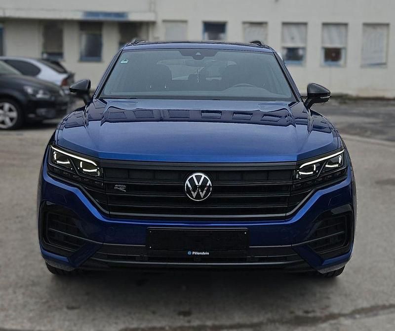 Blau Gebraucht 2022 VW Touareg R-line SUV | 54.999 € (Fairer Preis) - Bild 1/4