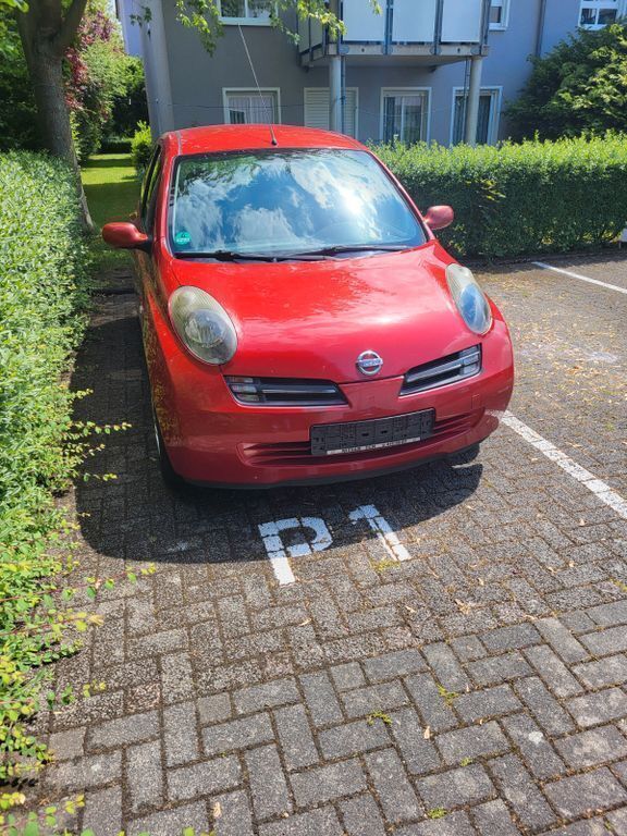 Rot Gebraucht 2005 Nissan Micra City Kleinwagen | 1.350 € (Fairer Preis) - Bild 1/3
