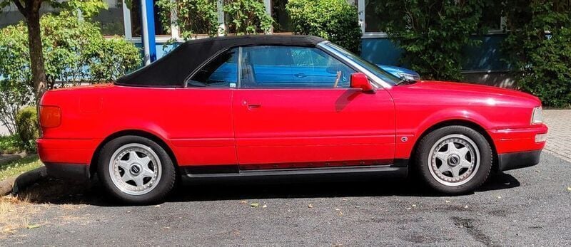 Rot Gebraucht 1992 Audi Cabriolet Performance Cabrio | 6.999 € - Bild 1/4