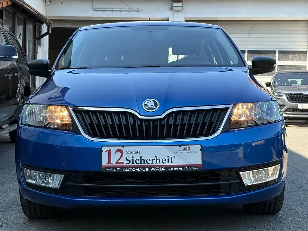Gebraucht Skoda Rapid Cool Edition 90 PS (66 kW) 2015 Blau Kleinwagen
