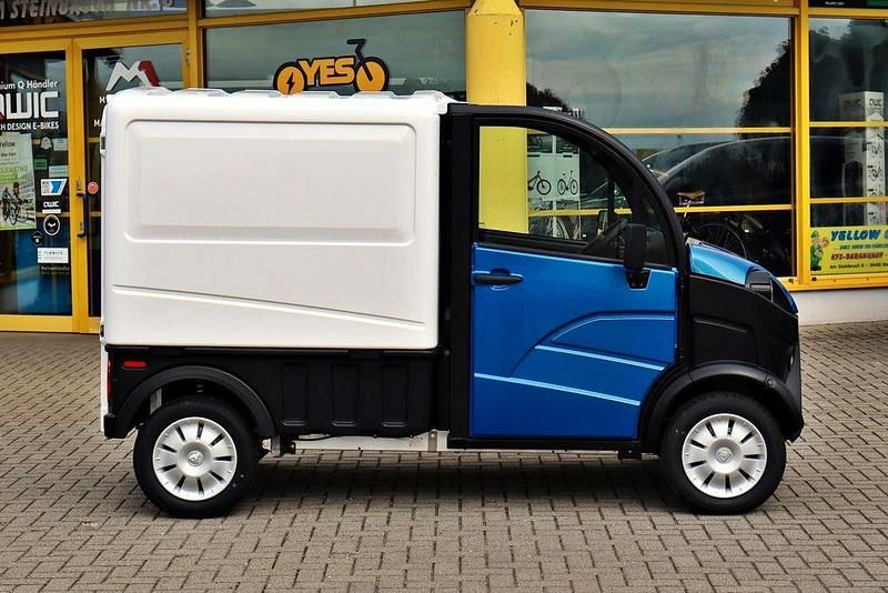 Neu Aixam D-truck 2025 Blau Van