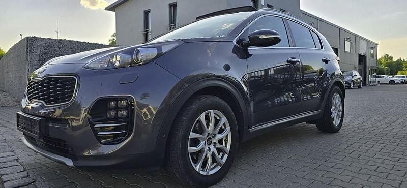 Grau Gebraucht 2018 Kia Sportage GT-Line SUV | 13.990 € (Superpreis) - Bild 1/4