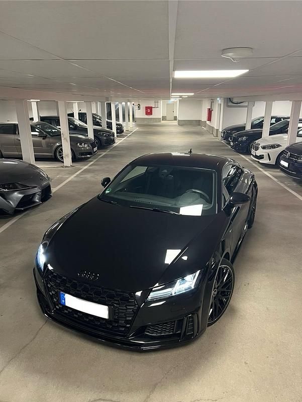 Schwarz Gebraucht 2021 Audi TT S-line plus Coupé | 39.950 € (Fairer Preis) - Bild 1/4
