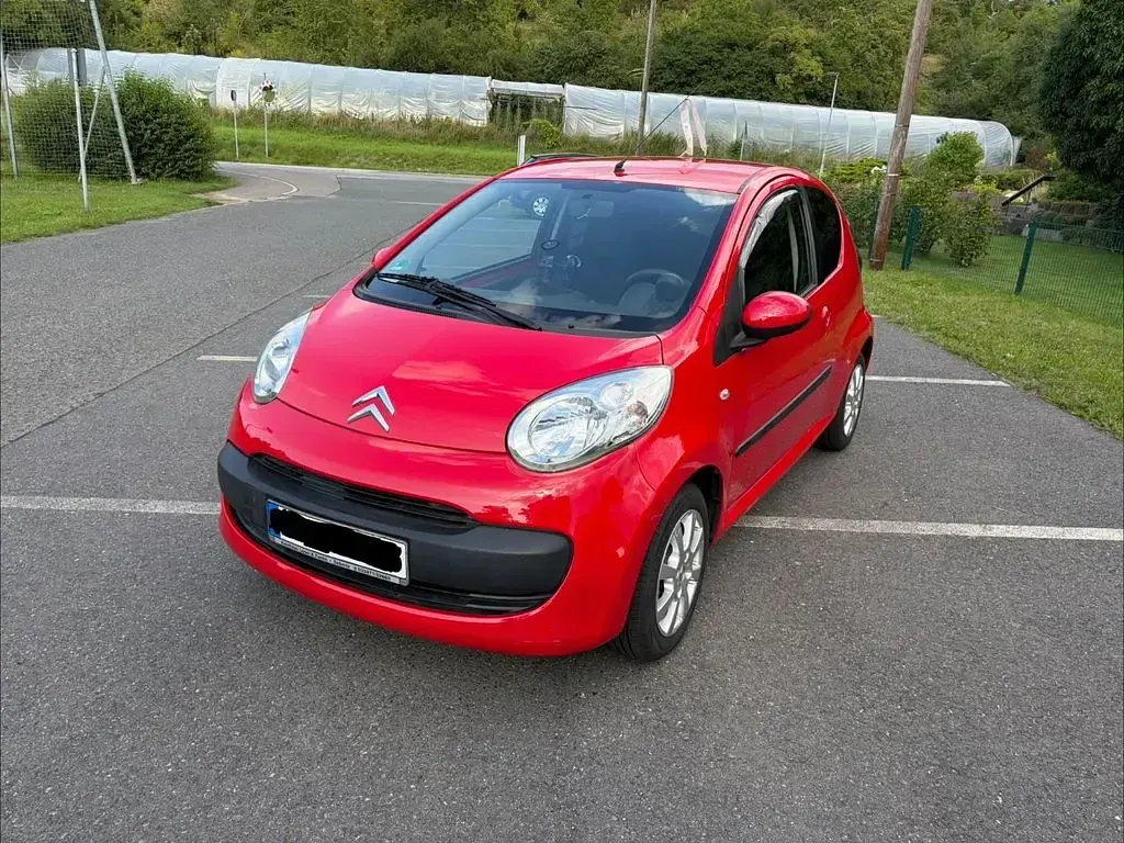 Gebraucht Citroën C1 68 PS (50 kW) 2008 Rot Kleinwagen