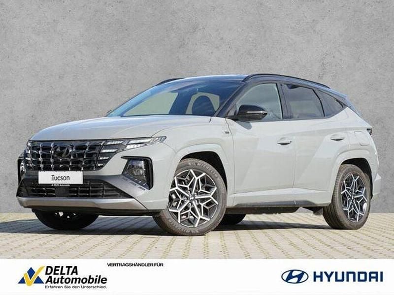 Shadow grey / phantom black / Gebraucht 2022 Hyundai Tucson N Line SUV | 31.890 € (Fairer Preis) - Bild 1/4