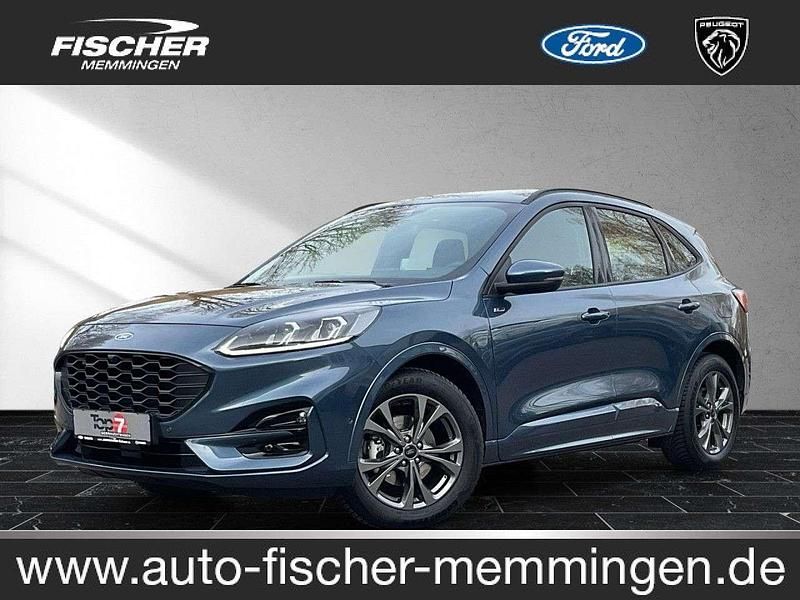 Chromablau (blau) Gebraucht 2023 Ford Kuga ST-Line SUV | 33.900 € (Teuer) - Bild 1/4