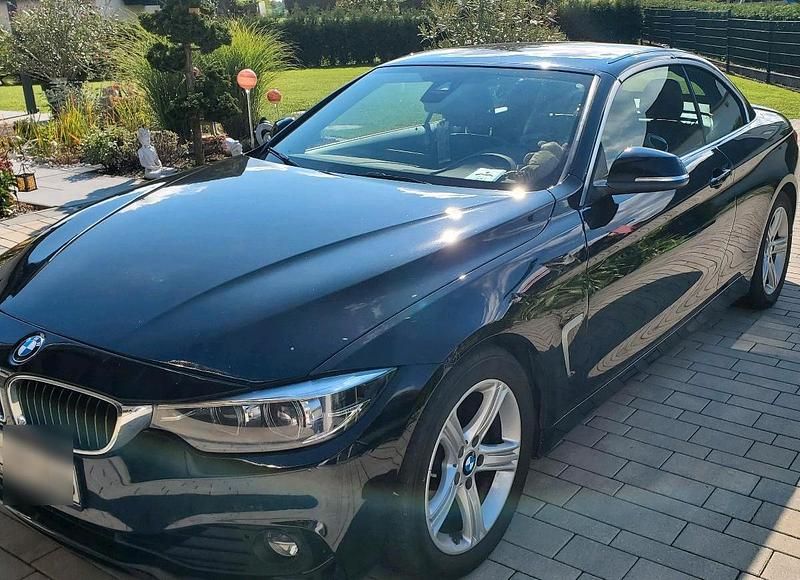 Schwarz Gebraucht 2019 BMW 430 Cabriolet Cabrio | 25.800 € (Fairer Preis) - Bild 1/4