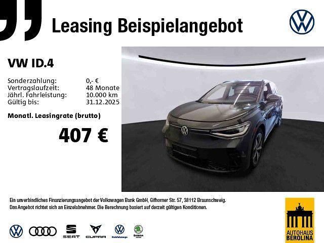Mangangrau metallic/schwarz Gebraucht 2022 VW ID.4 GTX SUV | 31.888 € (Fairer Preis) - Bild 1/4