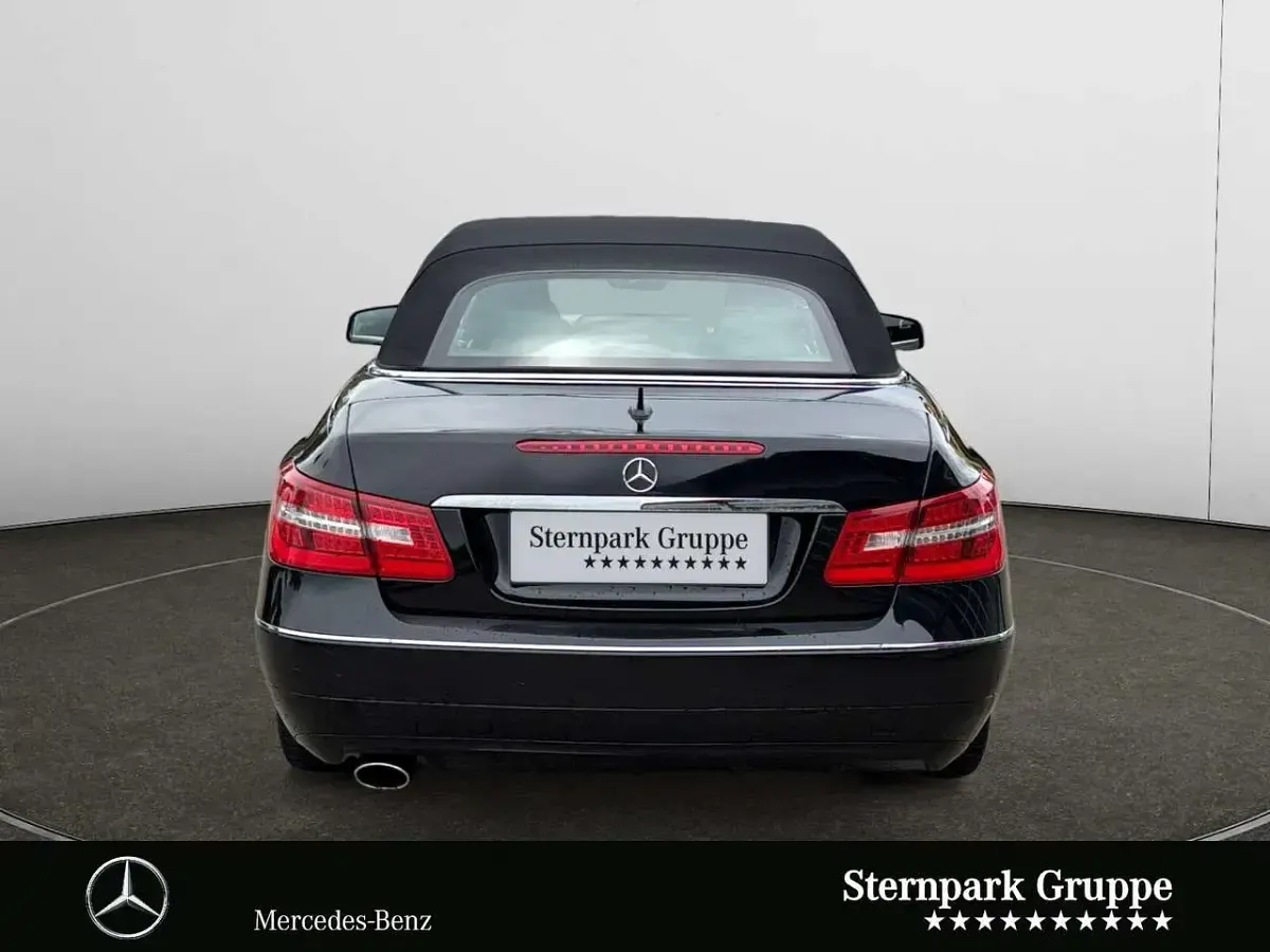 Brugt Mercedes E200 184 HK (135 kW) 2011 Sort Cabriolet