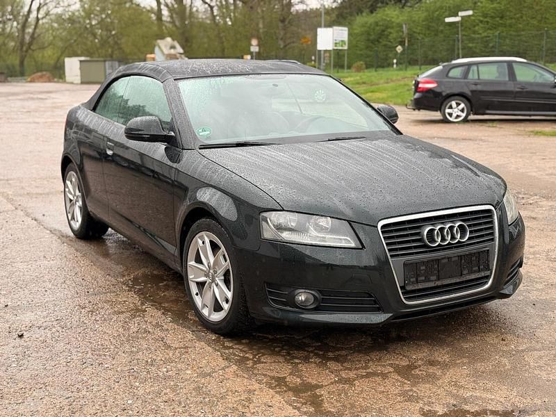 Grün Gebraucht 2009 Audi A3 Cabriolet Cabrio | 7.999 € (Fairer Preis) - Bild 1/4