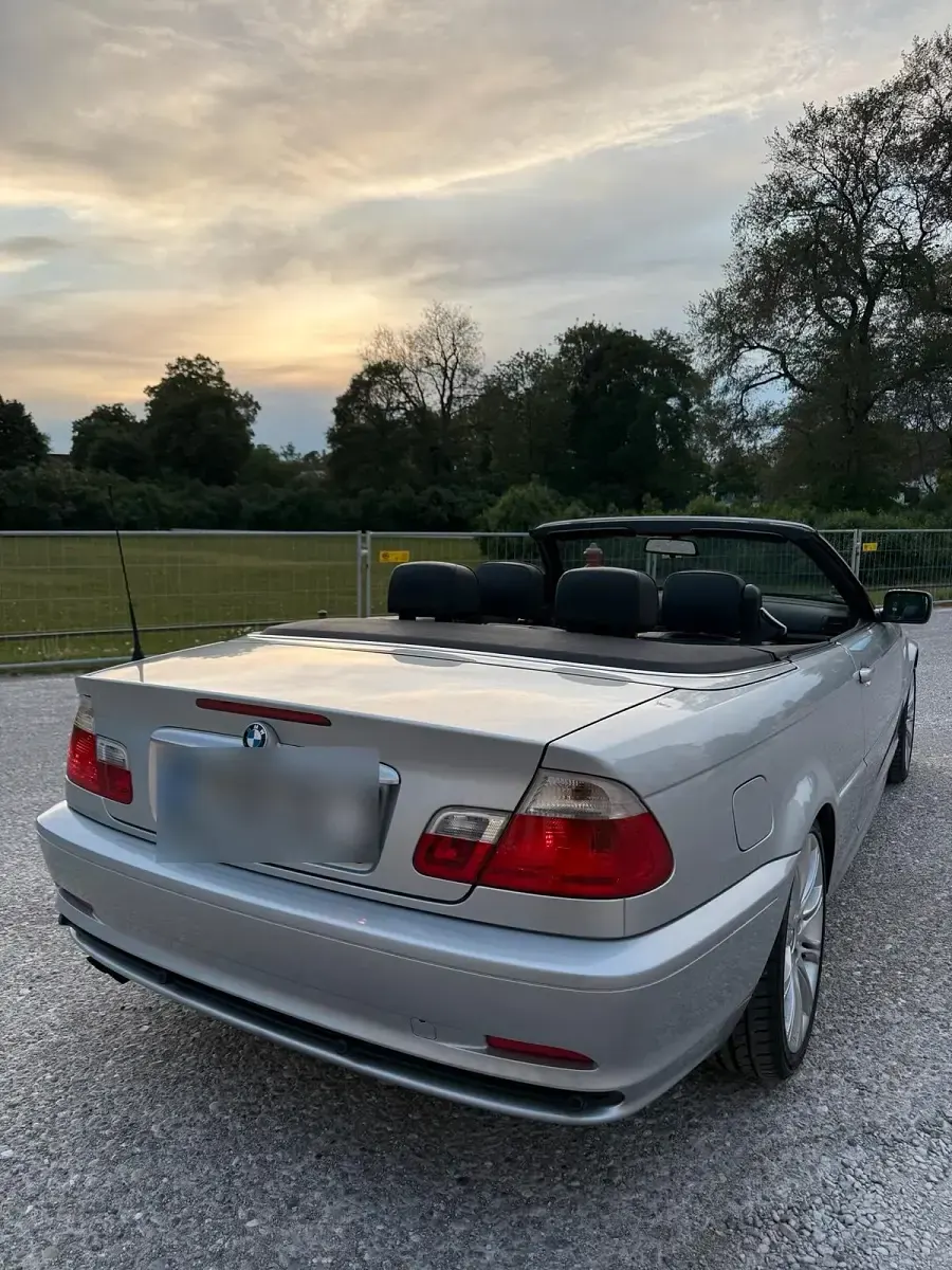 Gebraucht BMW 323 Cabriolet 170 PS (125 kW) 2000 Silber Cabrio