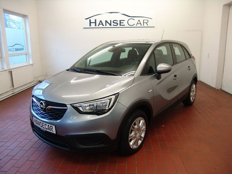 Grau Gebraucht 2021 Opel Crossland SUV | 9.990 € (Fairer Preis) - Bild 1/4