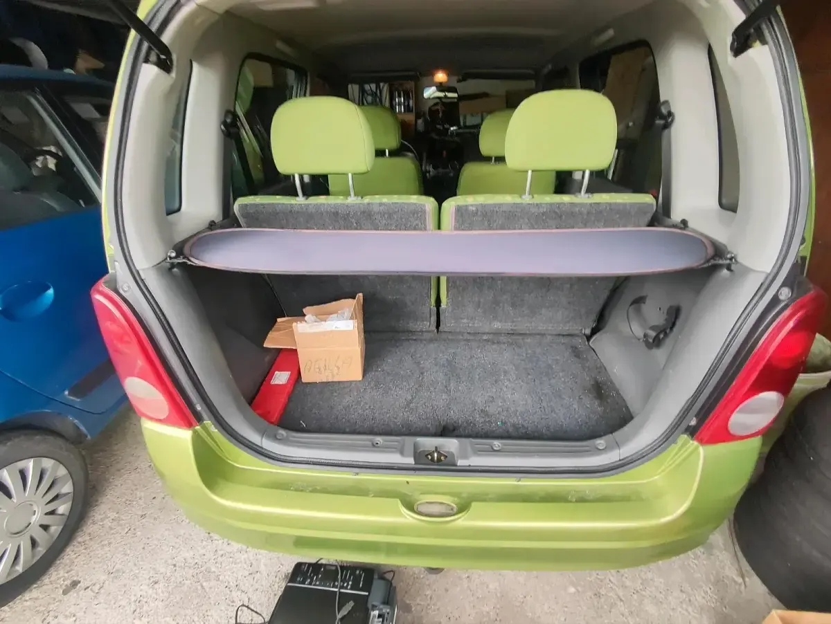 Gebraucht Opel Agila 75 PS (55 kW) 2000 Grün Van / Kleinbus