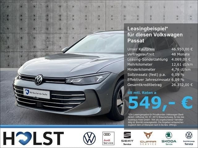 Grau Neu 2025 VW Passat Business Kombi | 46.950 € (Guter Preis) - Bild 1/4