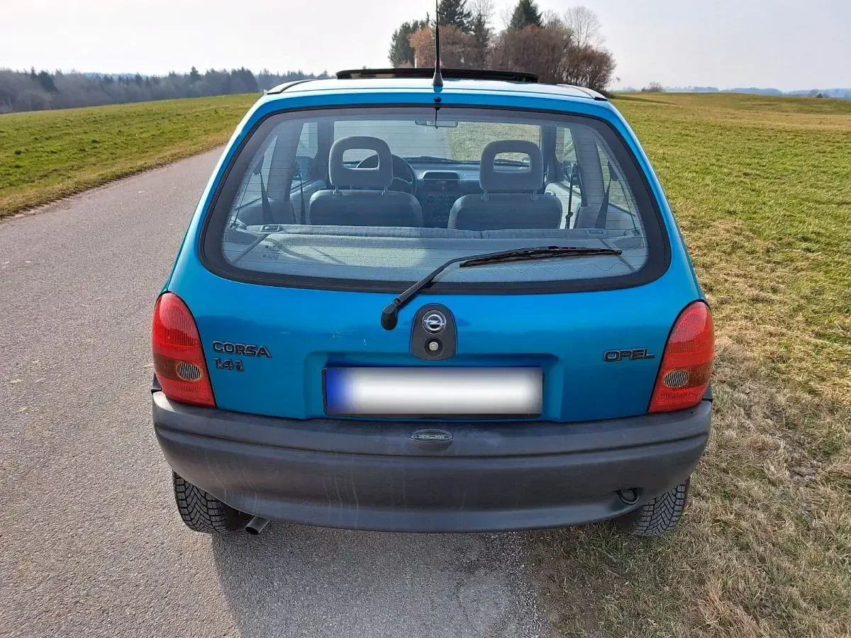 Gebraucht Opel Corsa Slam 60 PS (44 kW) 1995 Blau Kleinwagen