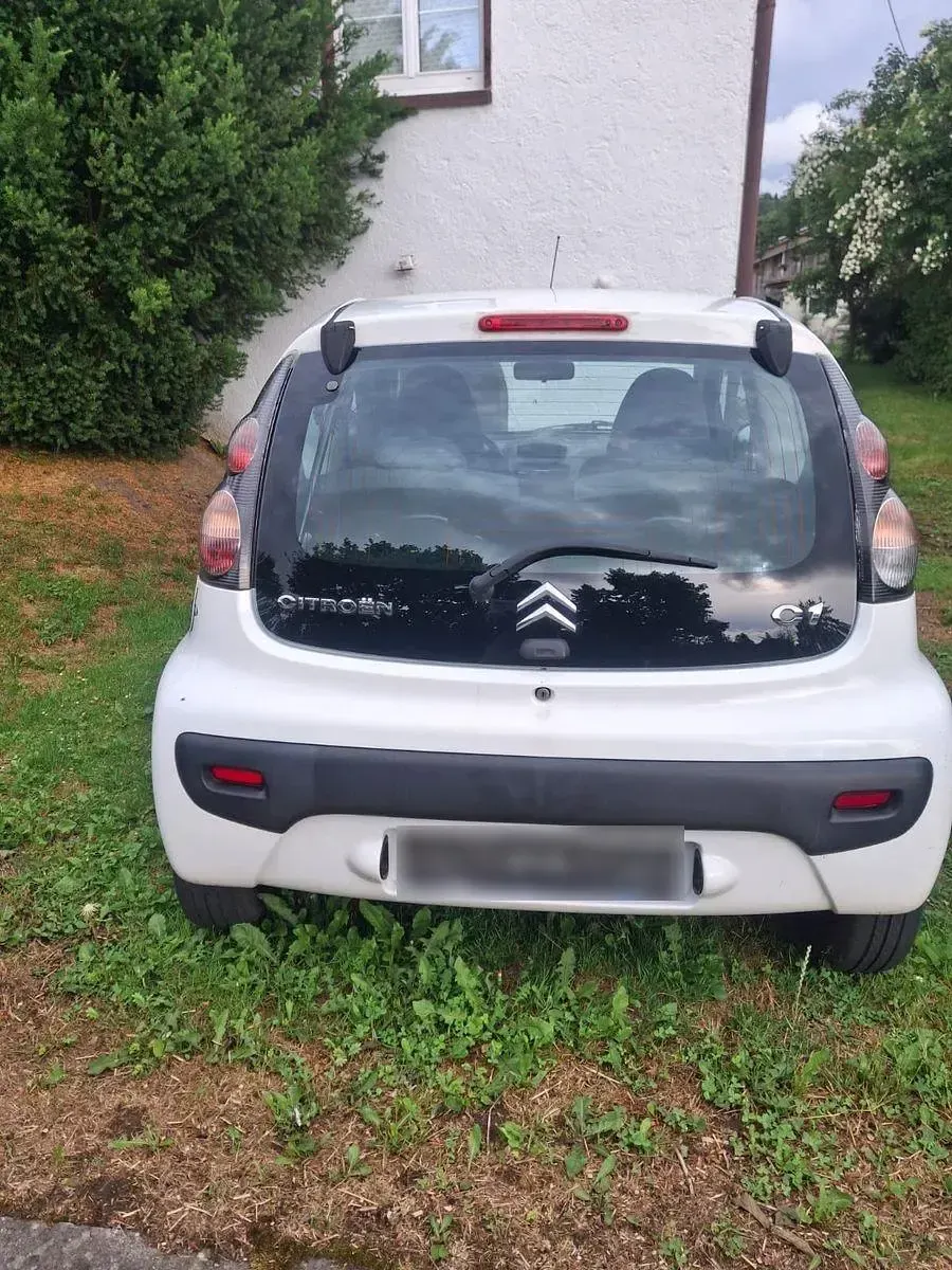 Gebraucht Citroën C1 Advance 68 PS (50 kW) 2009 Weiß Kleinwagen