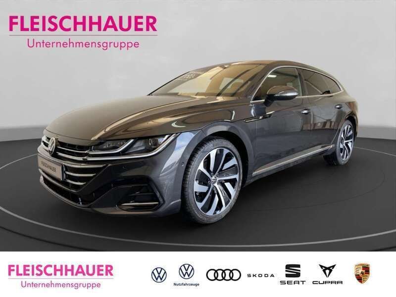 Grau Gebraucht 2023 VW Arteon R-line Kombi | 43.390 € (Teuer) - Bild 1/4