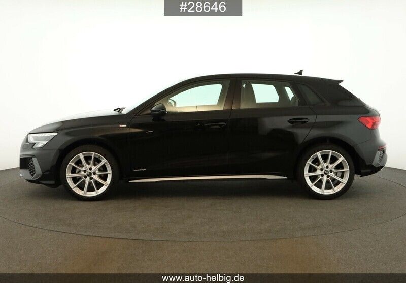Gebraucht Audi A3 Sportback S-Line 150 PS (110 kW) 2023 Schwarz Kleinwagen