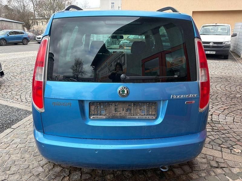 Gebraucht Skoda Roomster Plus Edition 69 PS (50 kW) 2009 Blau Van / Kleinbus