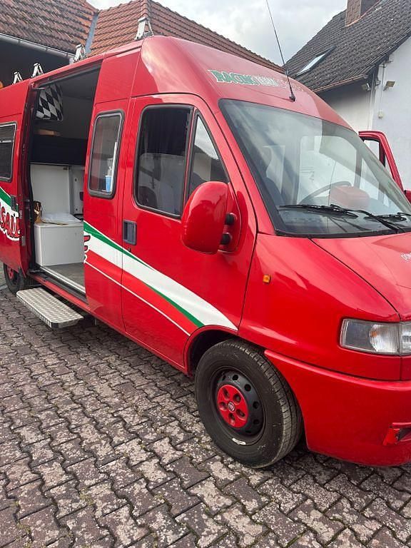 Gebraucht Fiat Ducato 122 PS (89 kW) 2001 Rot Van