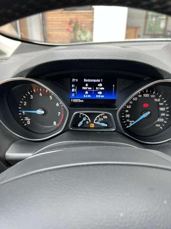 Gebraucht Ford C-MAX Titanium 150 PS (110 kW) 2016 Weiß Van / Kleinbus