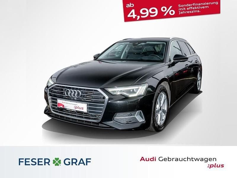 Brillantschwarz Gebraucht 2022 Audi A6 Ambiente Kombi | 28.990 € (Fairer Preis) - Bild 1/4