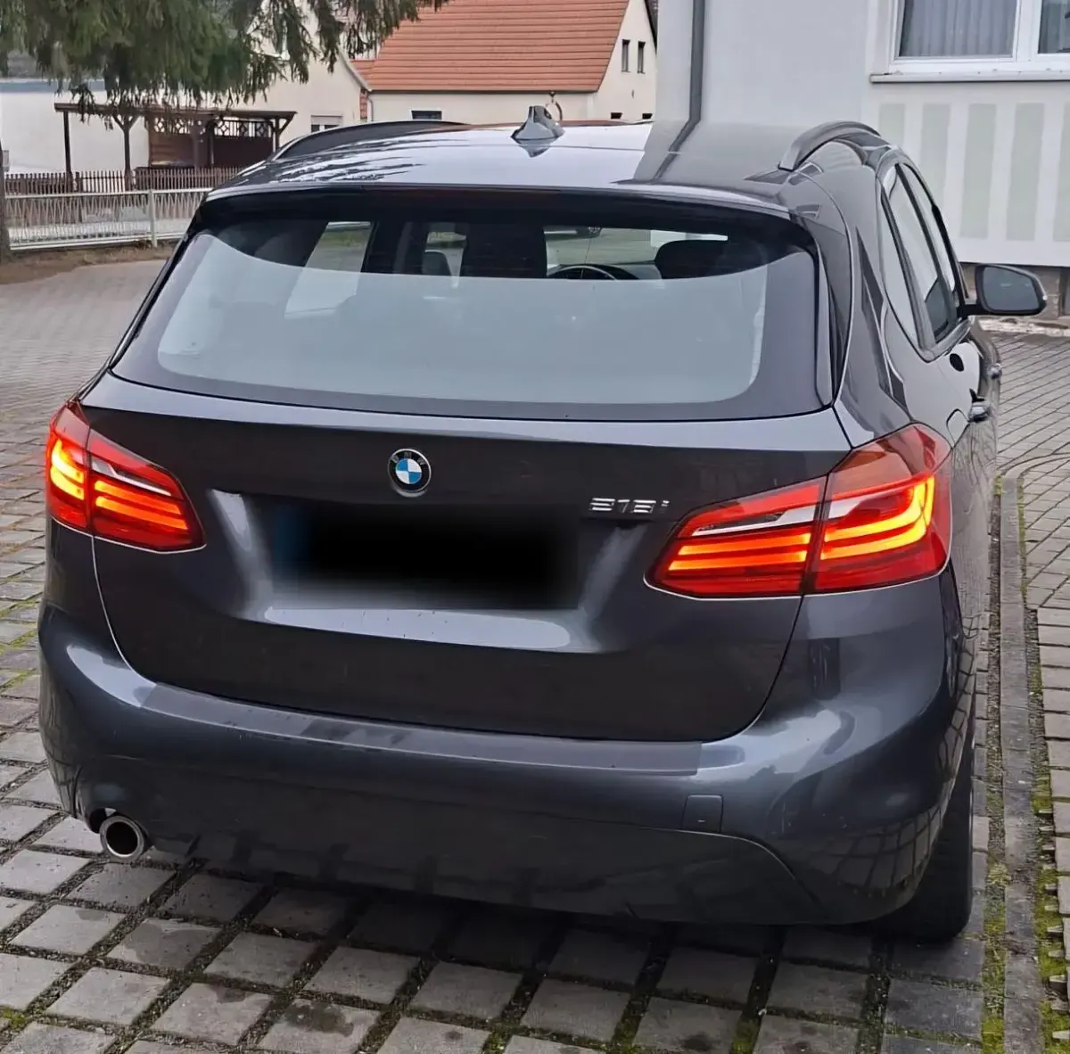Gebraucht BMW 218 Active Tourer Advantage 140 PS (102 kW) 2019 Grau Van / Kleinbus