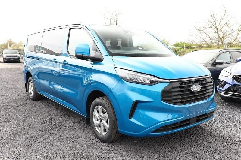 Neu Ford Transit Custom Limited 170 PS (125 kW) 2026 Digital aqua blue metallic Kombi