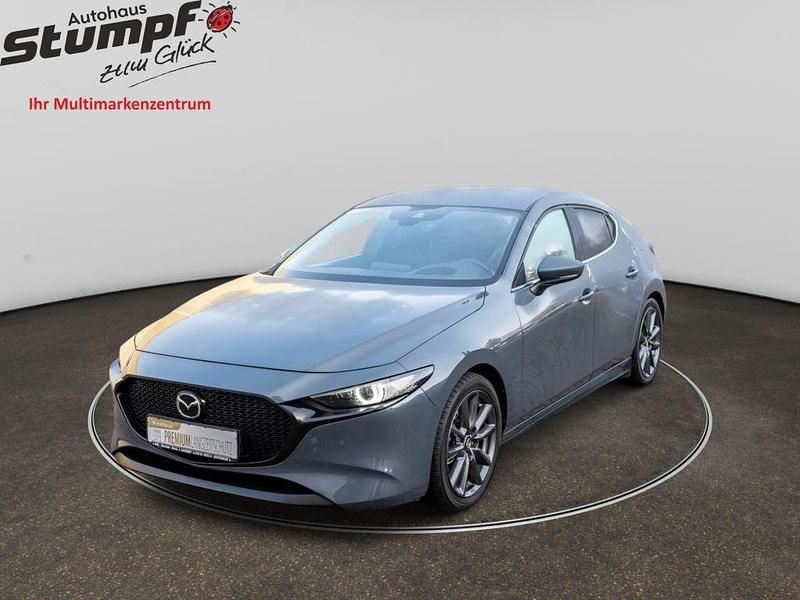 Grau Gebraucht 2021 Mazda 3 Selection Limousine | 20.900 € (Fairer Preis) - Bild 1/4