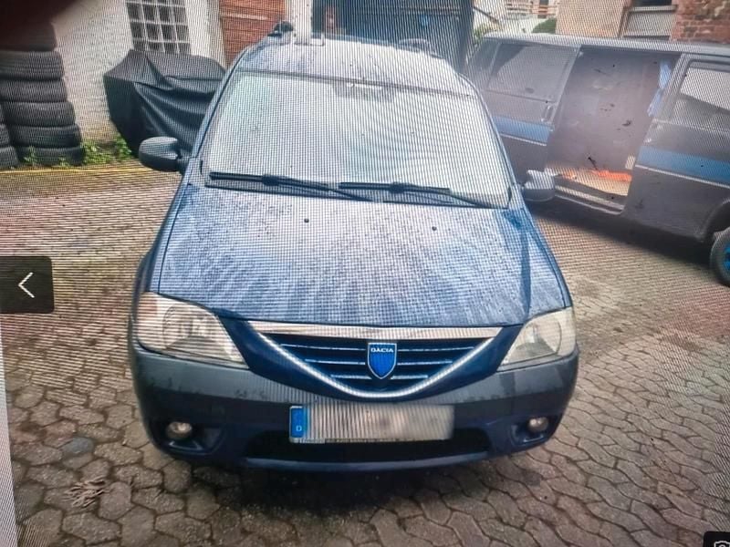 Blau Gebraucht 2009 Dacia Logan MCV Kombi | 600 € (Superpreis) - Bild 1/4