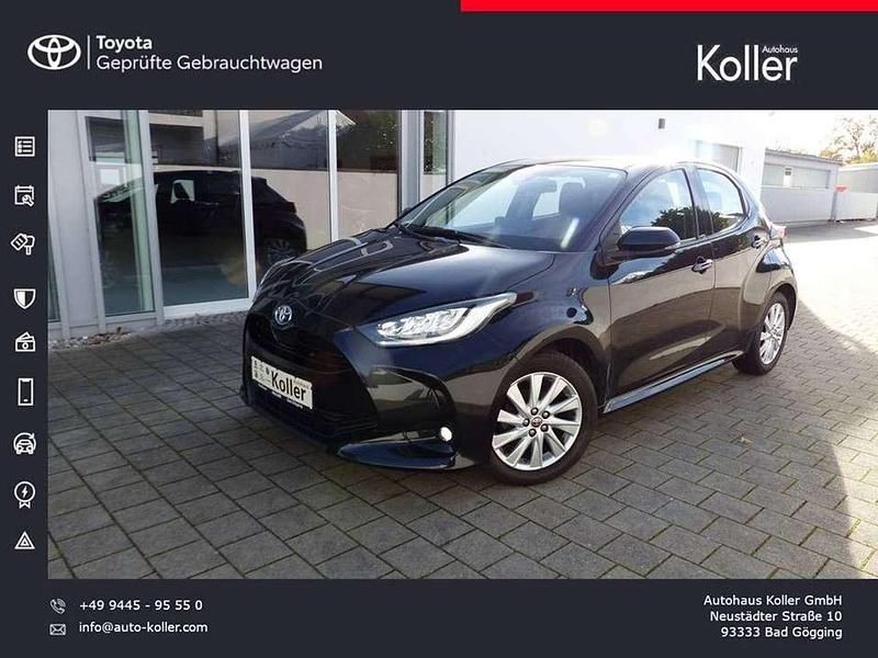 Schwarz Gebraucht 2021 Toyota Yaris Kleinwagen | 16.400 € (Fairer Preis) - Bild 1/4