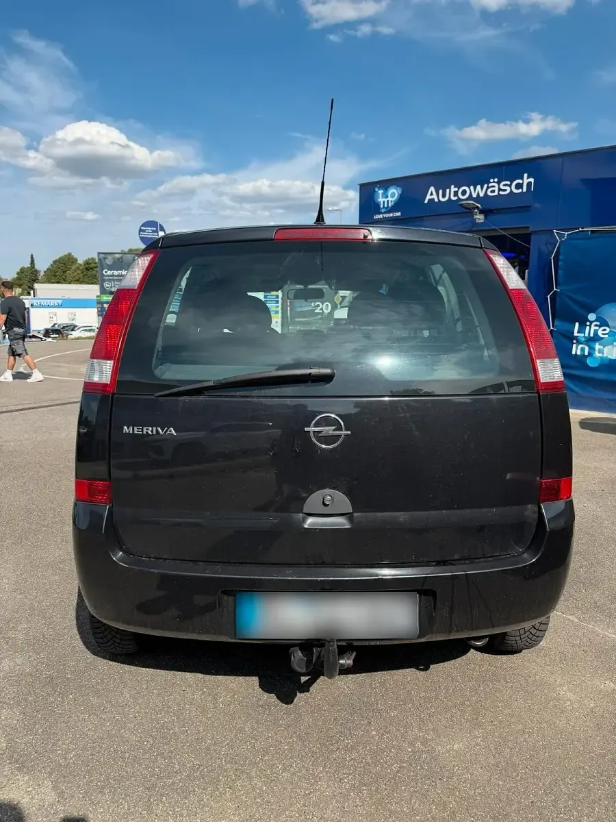 Gebraucht Opel Meriva 88 PS (64 kW) 2003 Schwarz Van / Kleinbus