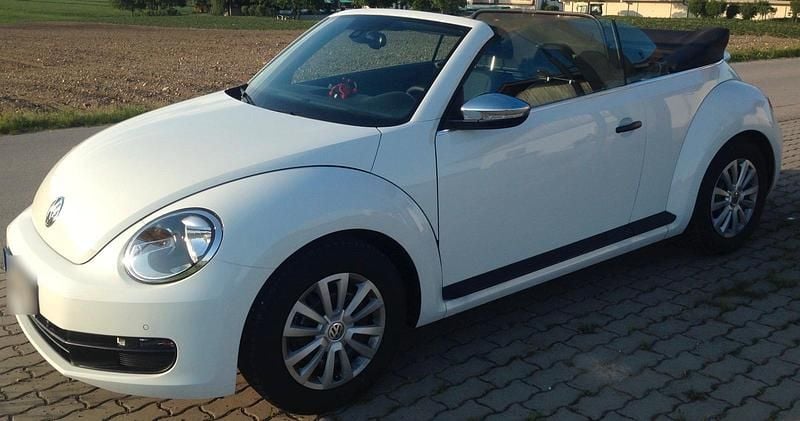 Gebraucht VW Beetle Cabriolet 105 PS (77 kW) 2016 Weiß Cabrio