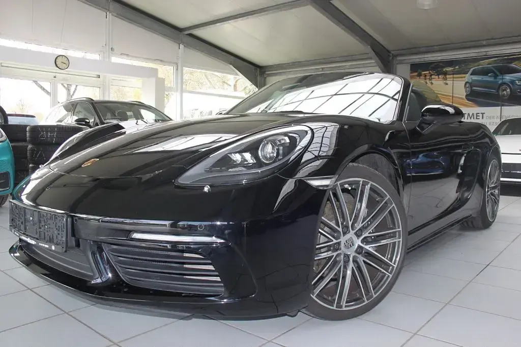 Gebraucht Porsche Boxster 299 PS (219 kW) 2019 Tiefschwarz Cabrio