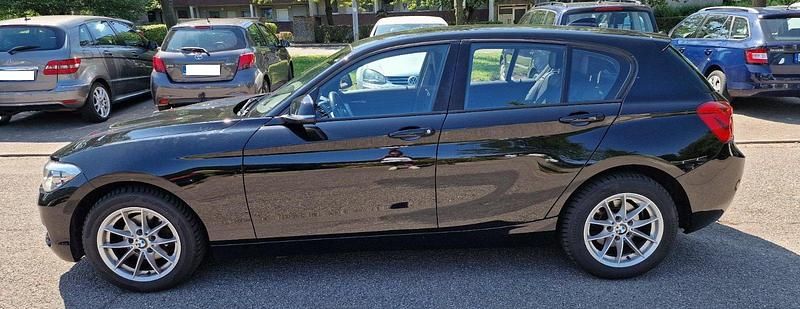 Schwarz Gebraucht 2016 BMW 116 Kleinwagen | 7.600 € (Guter Preis) - Bild 1/4