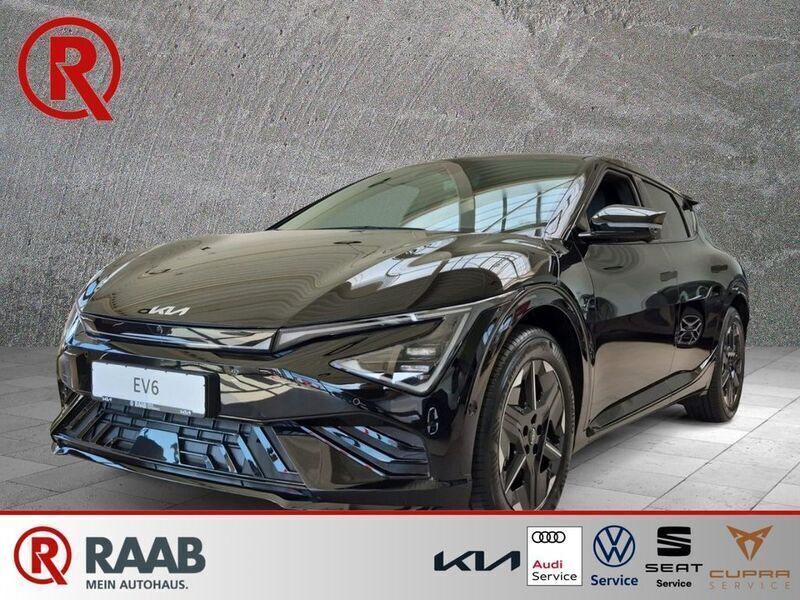 Abp) aurora black pearl m (schwarz Neu 2025 Kia EV6 GT-Line SUV | 49.495 € (Superpreis) - Bild 1/4